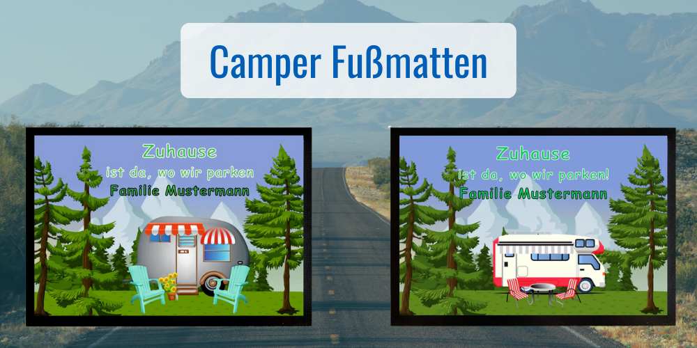 Camping_Fußmatte_camper_Geschenkidee