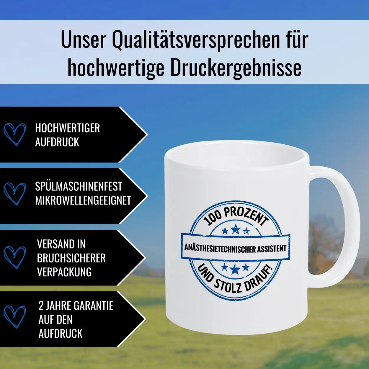 Anaesthesietechnischer-Assistent 100 Prozent Tasse - Druckerino