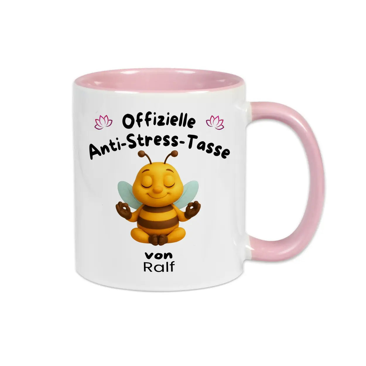 Anti Stress Tasse Yoga von Druckerino