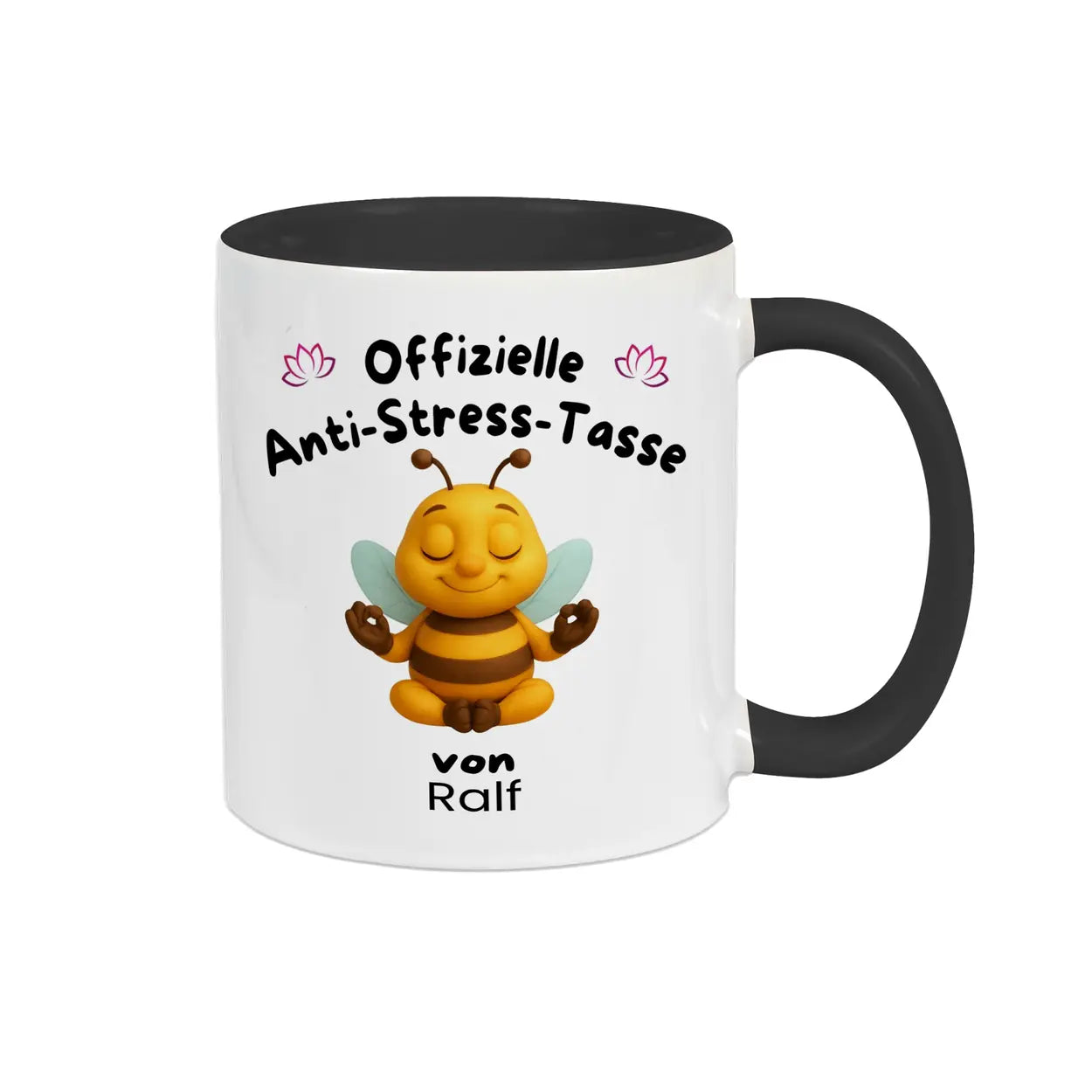 Anti Stress Tasse Yoga von Druckerino
