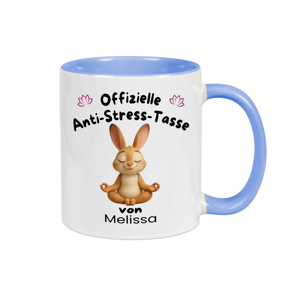 Anti Stress Tasse Yoga von Druckerino