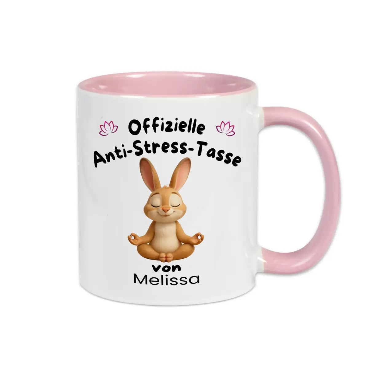 Anti Stress Tasse Yoga von Druckerino