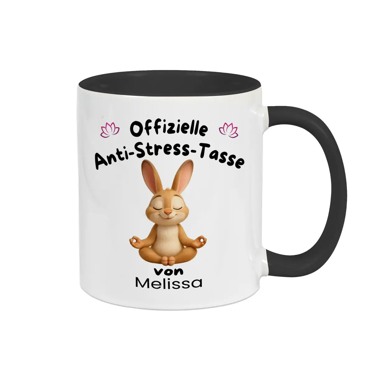 Anti Stress Tasse Yoga von Druckerino