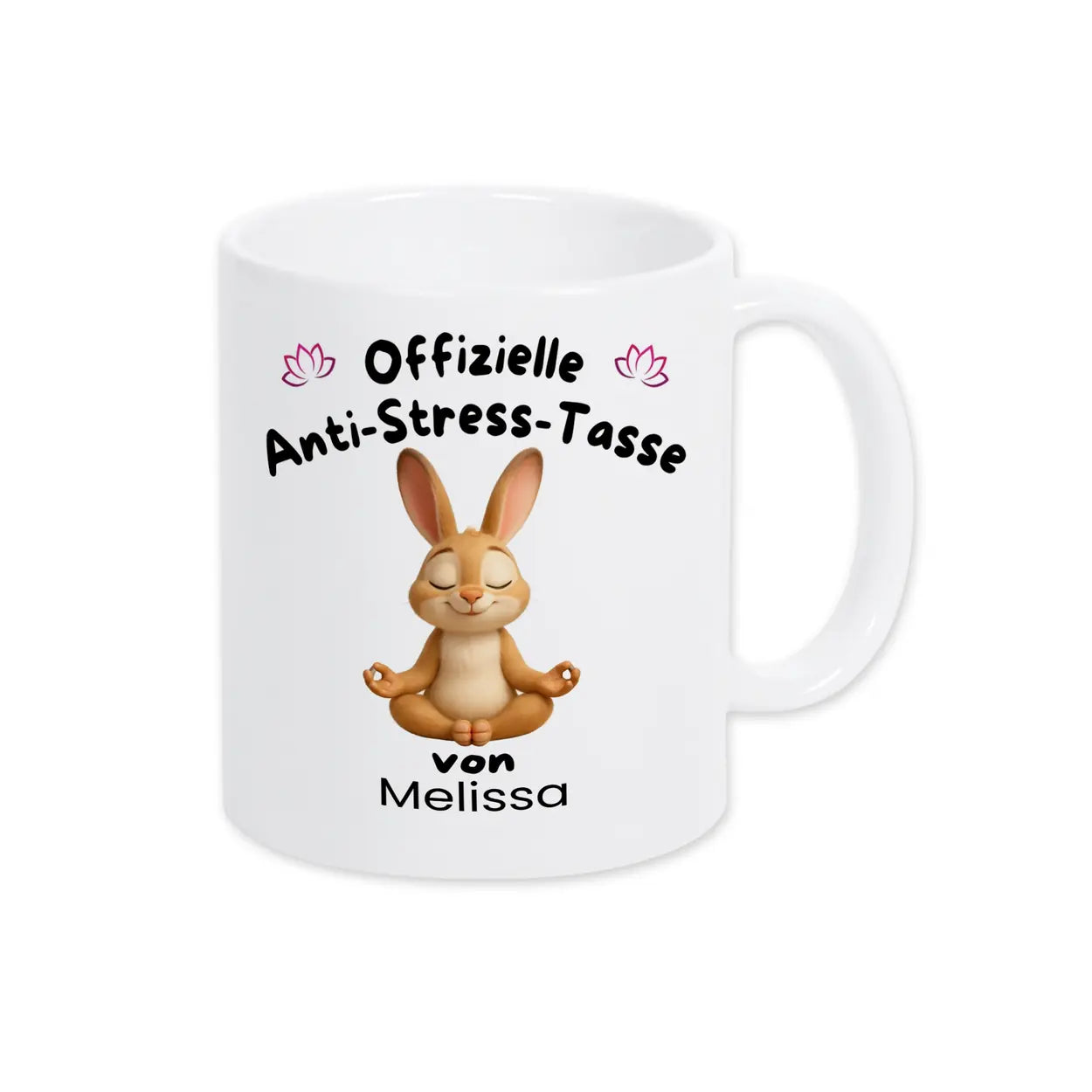 Anti Stress Tasse Yoga von Druckerino