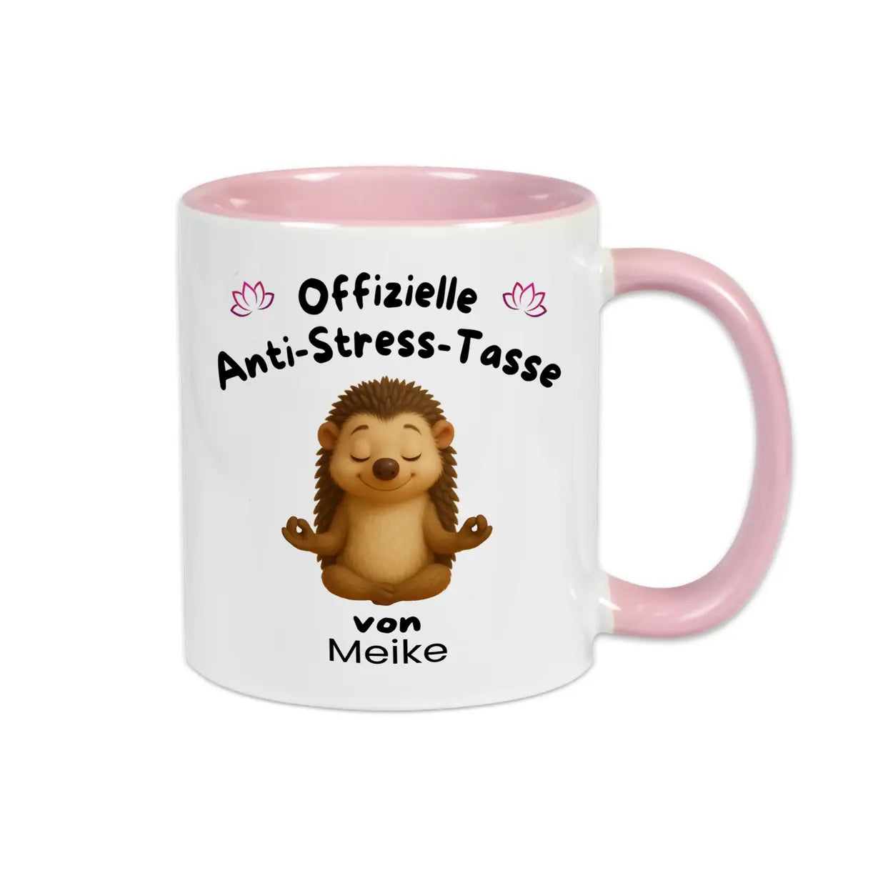 Anti Stress Tasse Yoga von Druckerino
