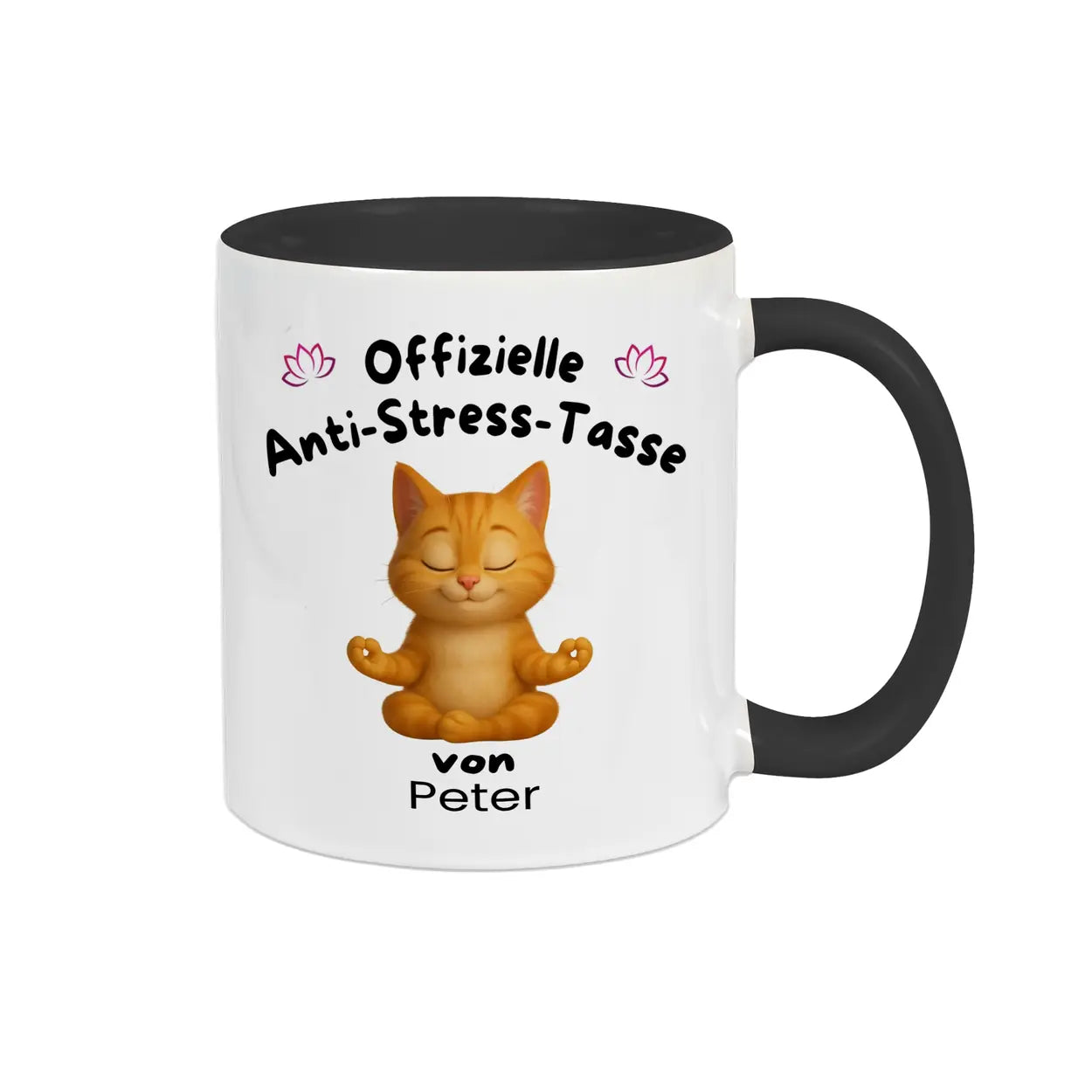 Anti Stress Tasse Yoga von Druckerino