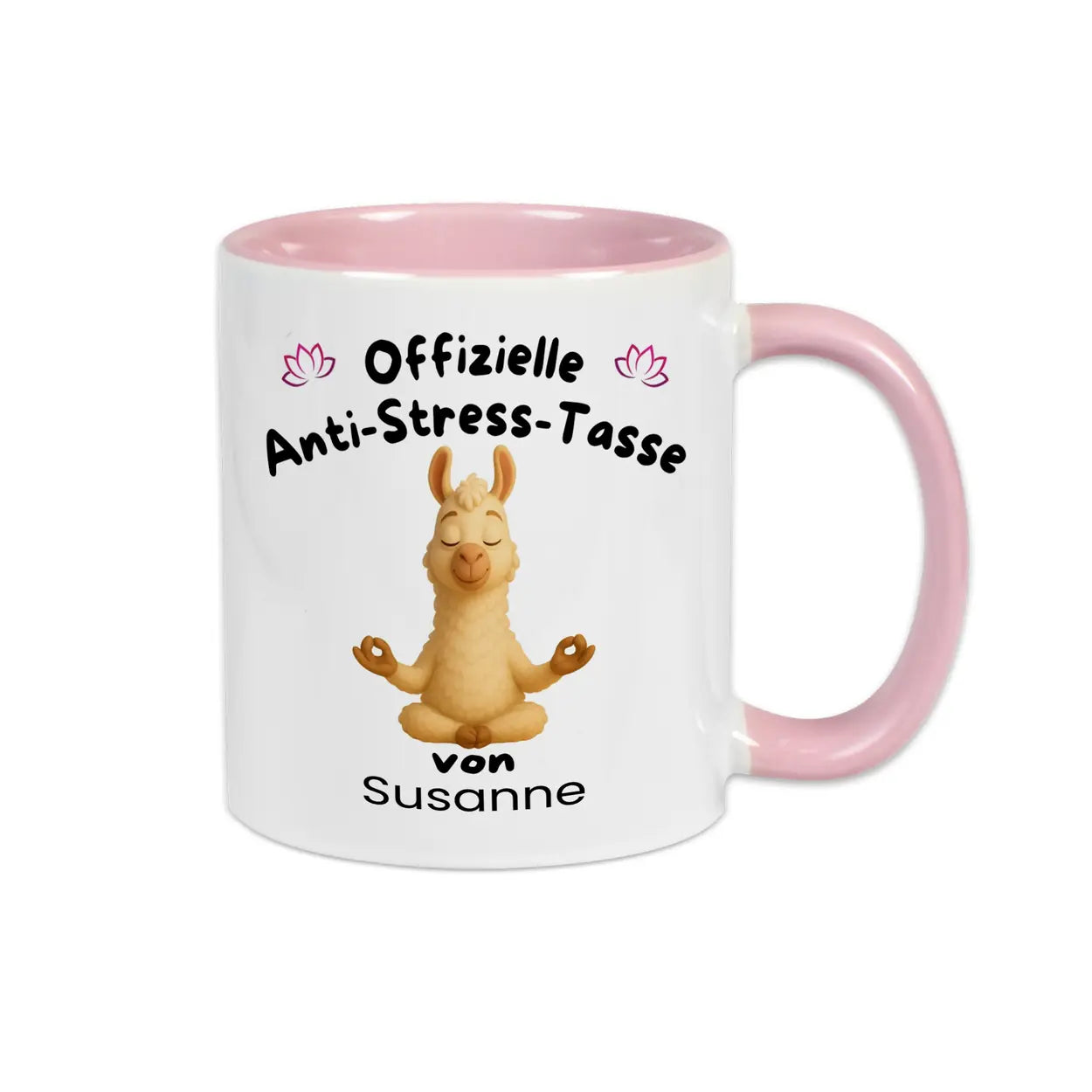 Anti Stress Tasse Yoga von Druckerino