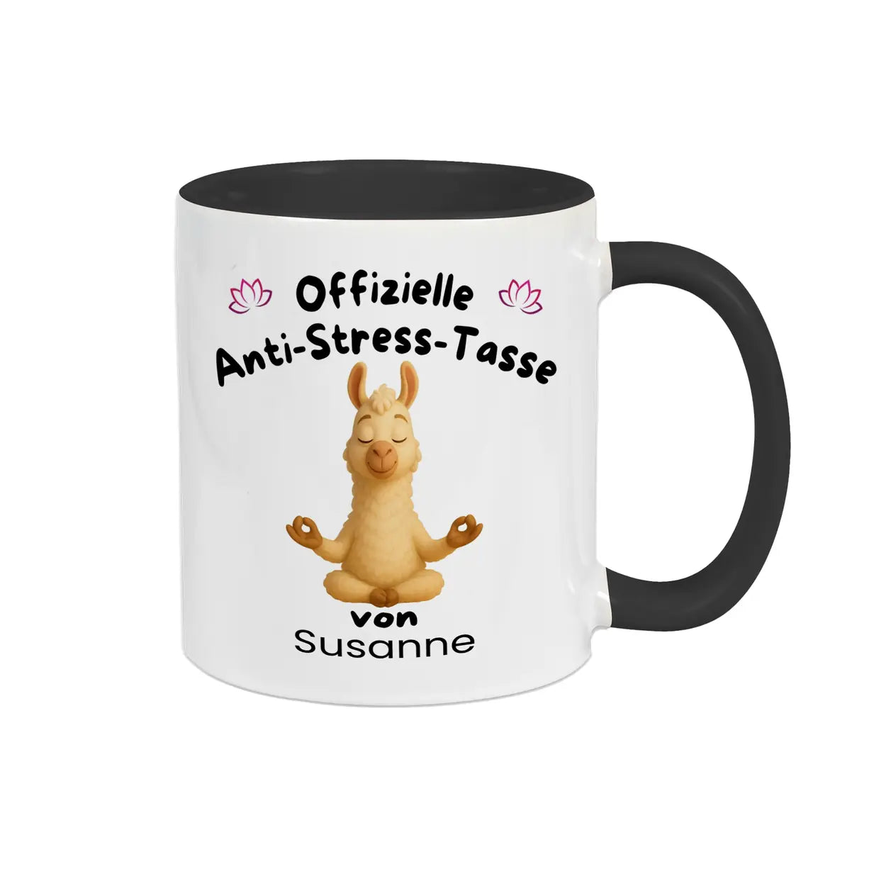 Anti Stress Tasse Yoga von Druckerino