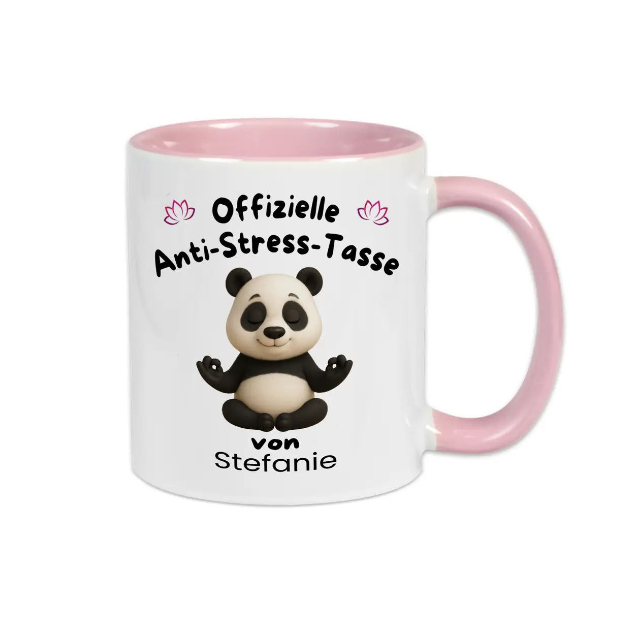 Anti Stress Tasse Yoga von Druckerino