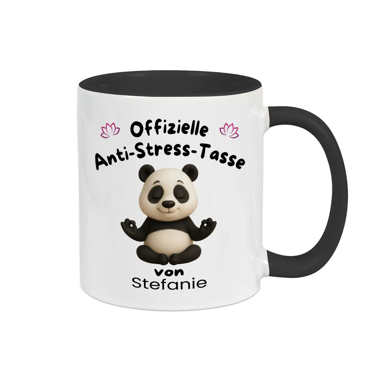 Anti Stress Tasse Yoga von Druckerino