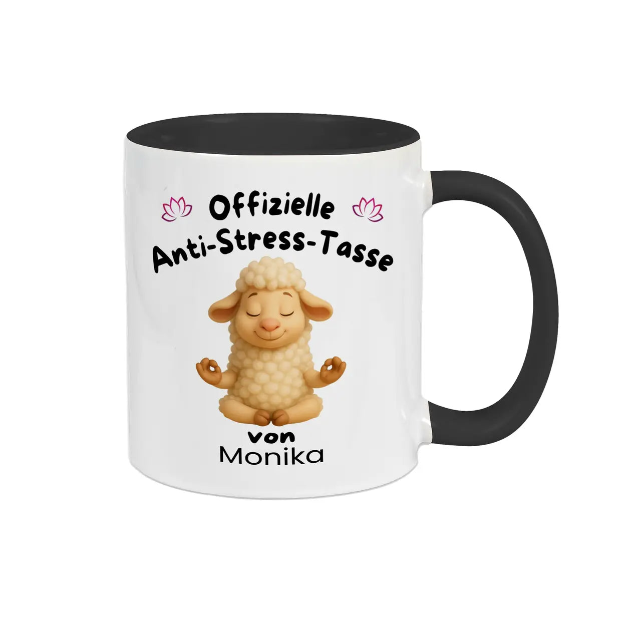 Anti Stress Tasse Yoga von Druckerino