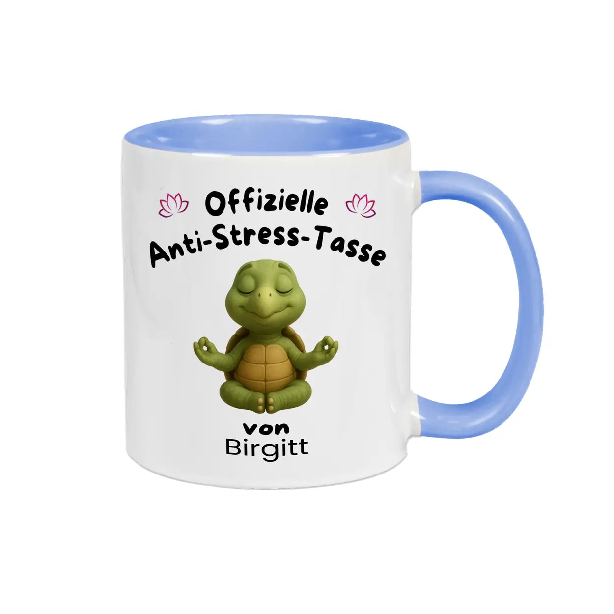 Anti Stress Tasse Yoga von Druckerino