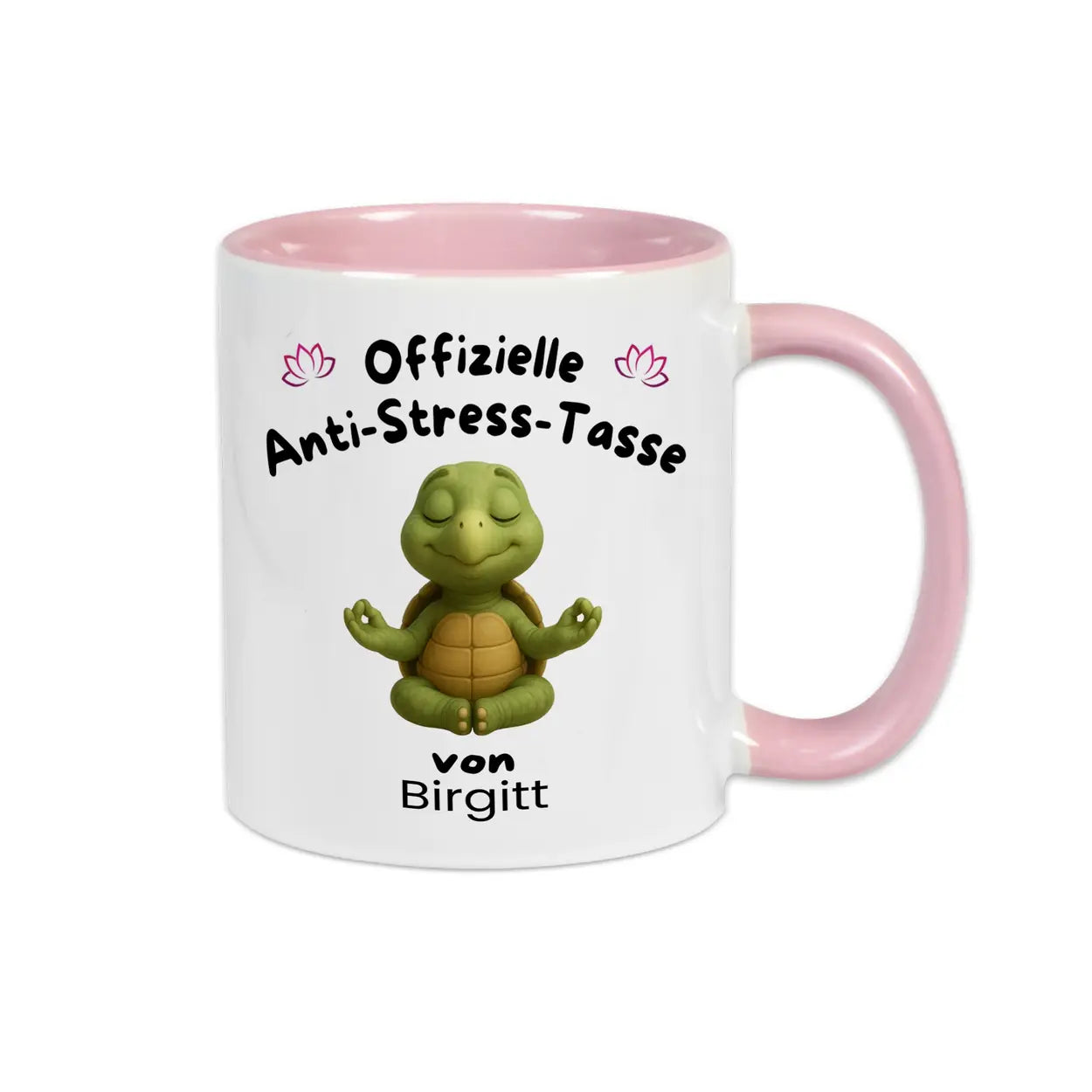 Anti Stress Tasse Yoga von Druckerino