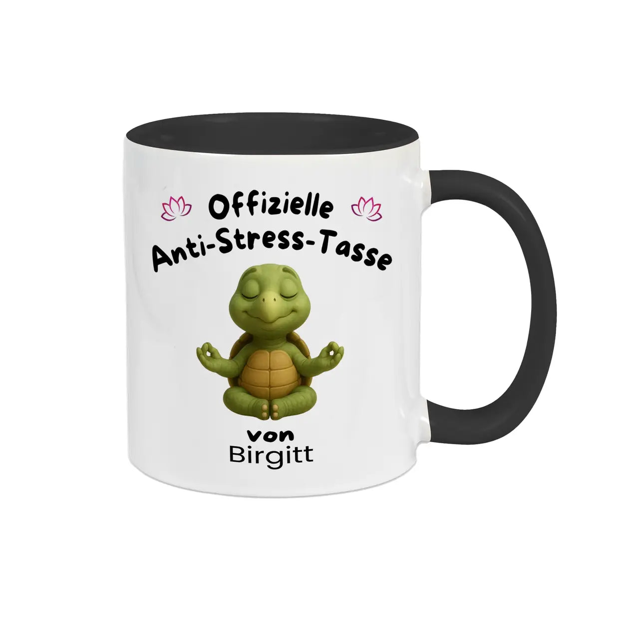 Anti Stress Tasse Yoga von Druckerino