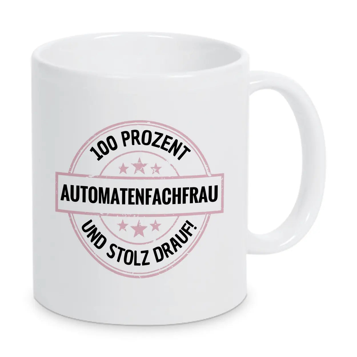 Automatenfachfrau 100 Prozent Tasse - Druckerino