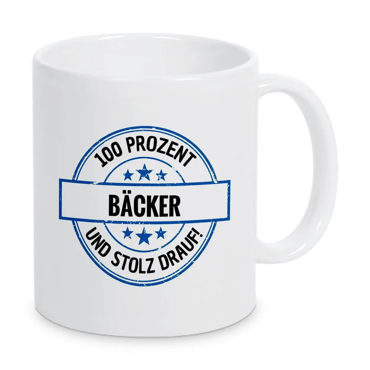 Bäcker 100 Prozent Tasse - Druckerino