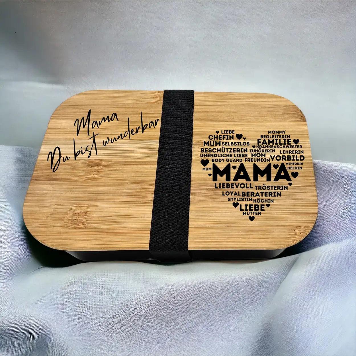 Brotdose Mama Du bist wunderbar - Druckerino