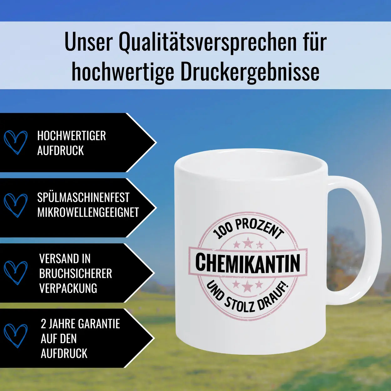 Chemikantin 100 Prozent Tasse - Druckerino