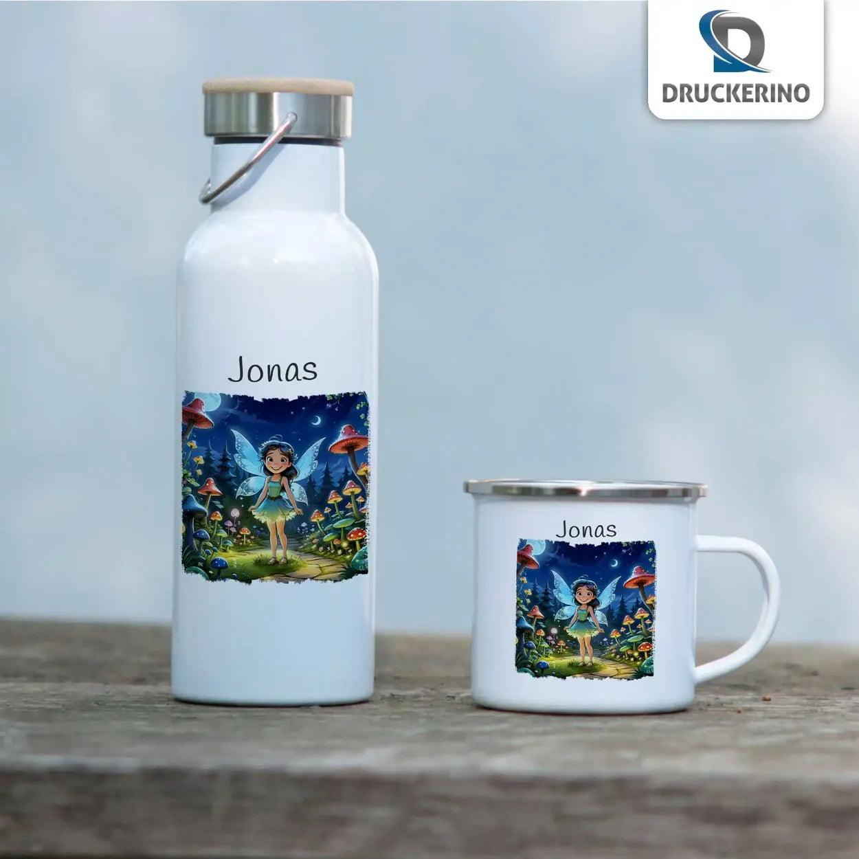 Emaille Tasse Feenwald - Druckerino