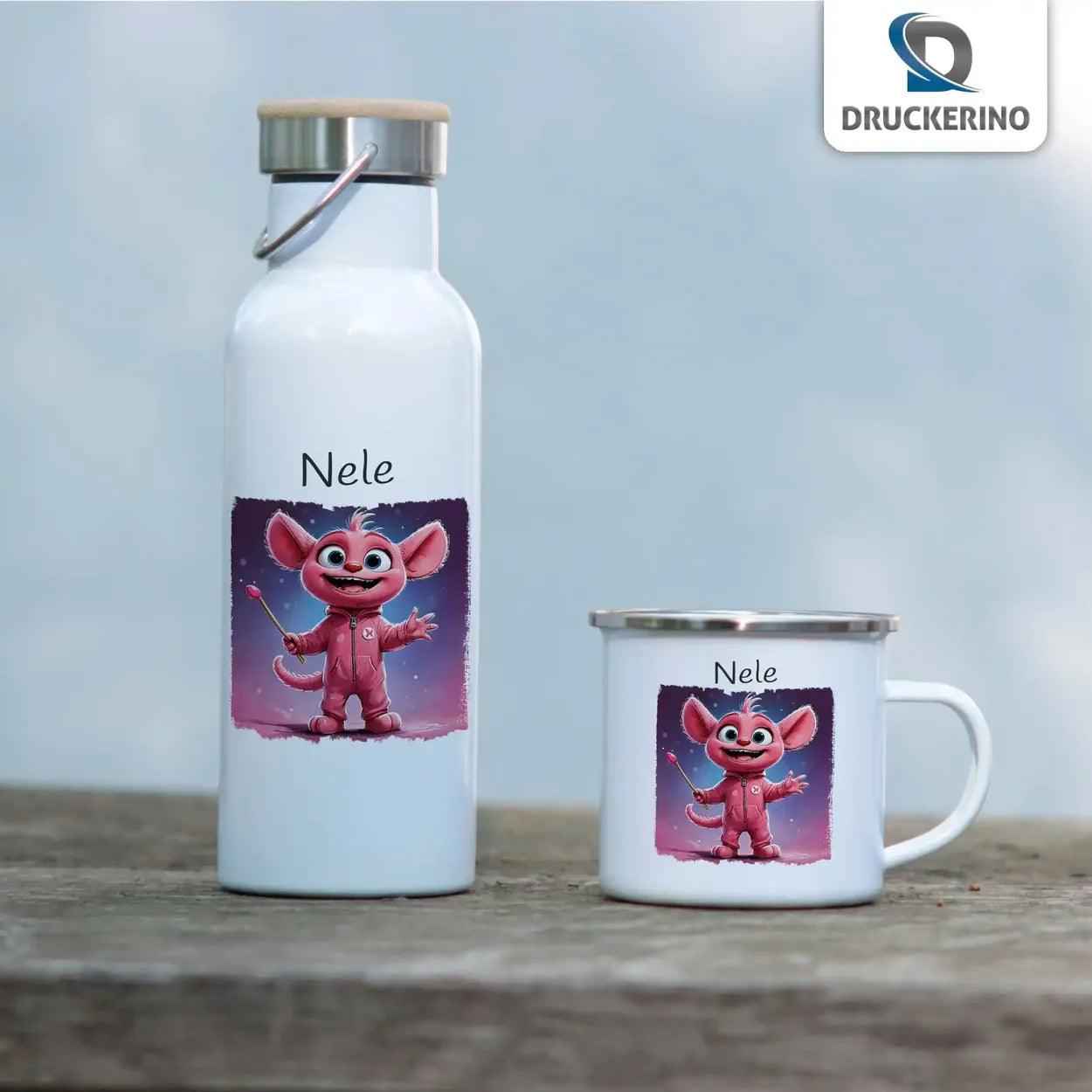 Emaille Tasse Magisches Märchenwesen - Druckerino