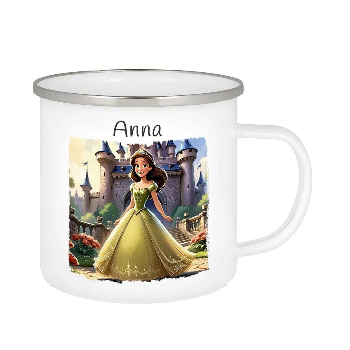 Emaille Tasse Märchenzauber - Druckerino