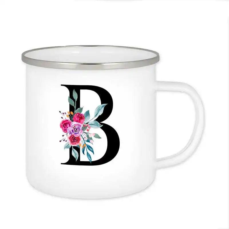 Emaille Tasse mit Namen | Motiv 2 | Balthilde - Druckerino