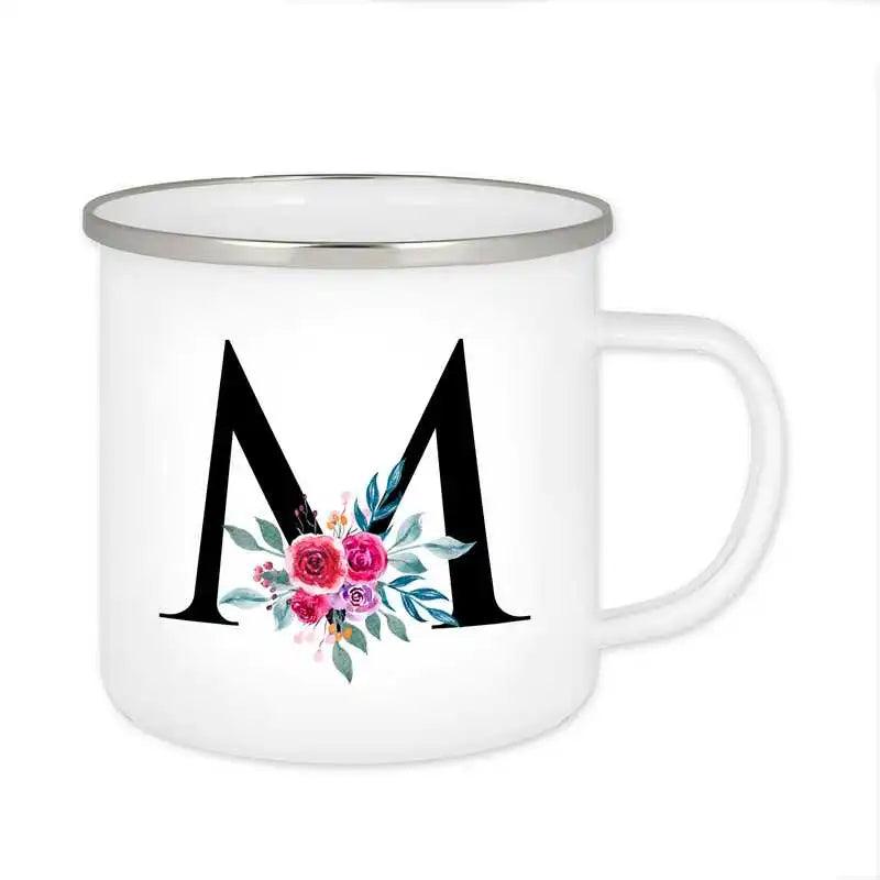 Emaille Tasse mit Namen | Motiv 2 | Marit - Druckerino