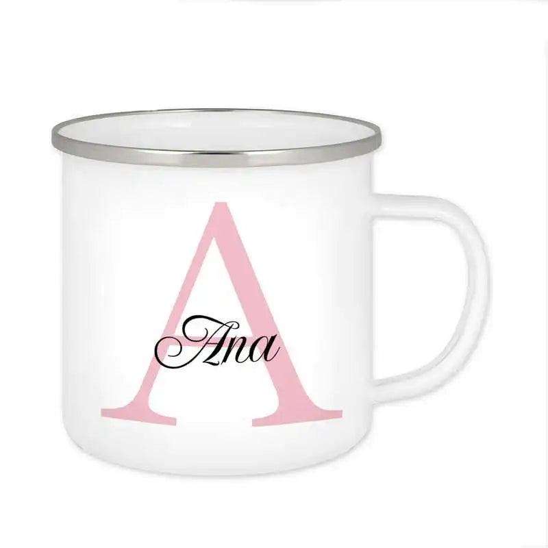 Emaille Tasse mit Namen | Motiv 3 | Ana - Druckerino