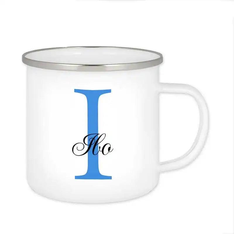 Emaille Tasse mit Namen | Motiv 3 | Ibo - Druckerino