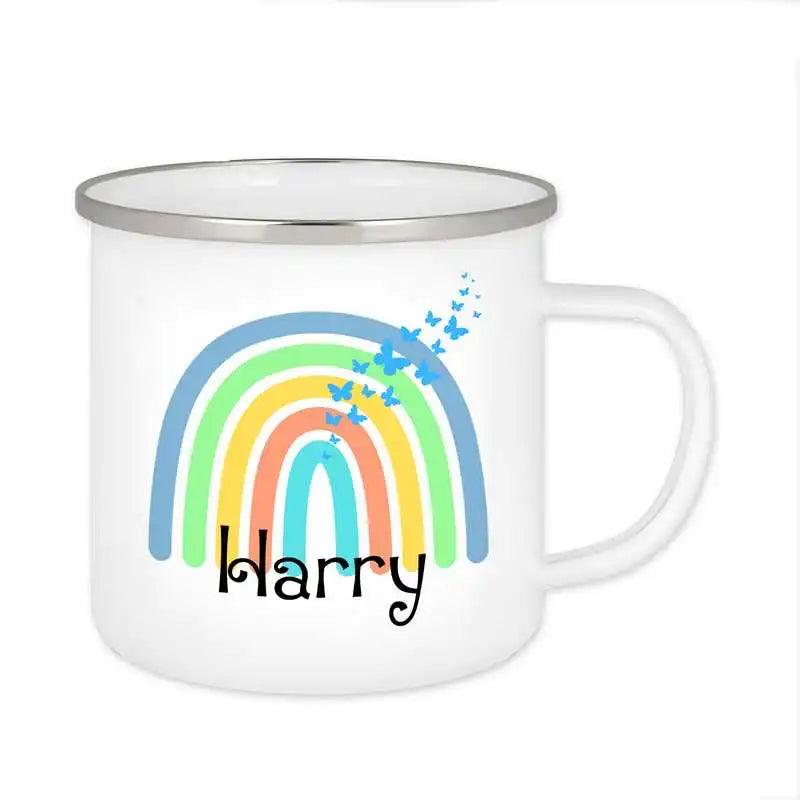 Emaille Tasse mit Namen | Motiv 4 | Harry - Druckerino