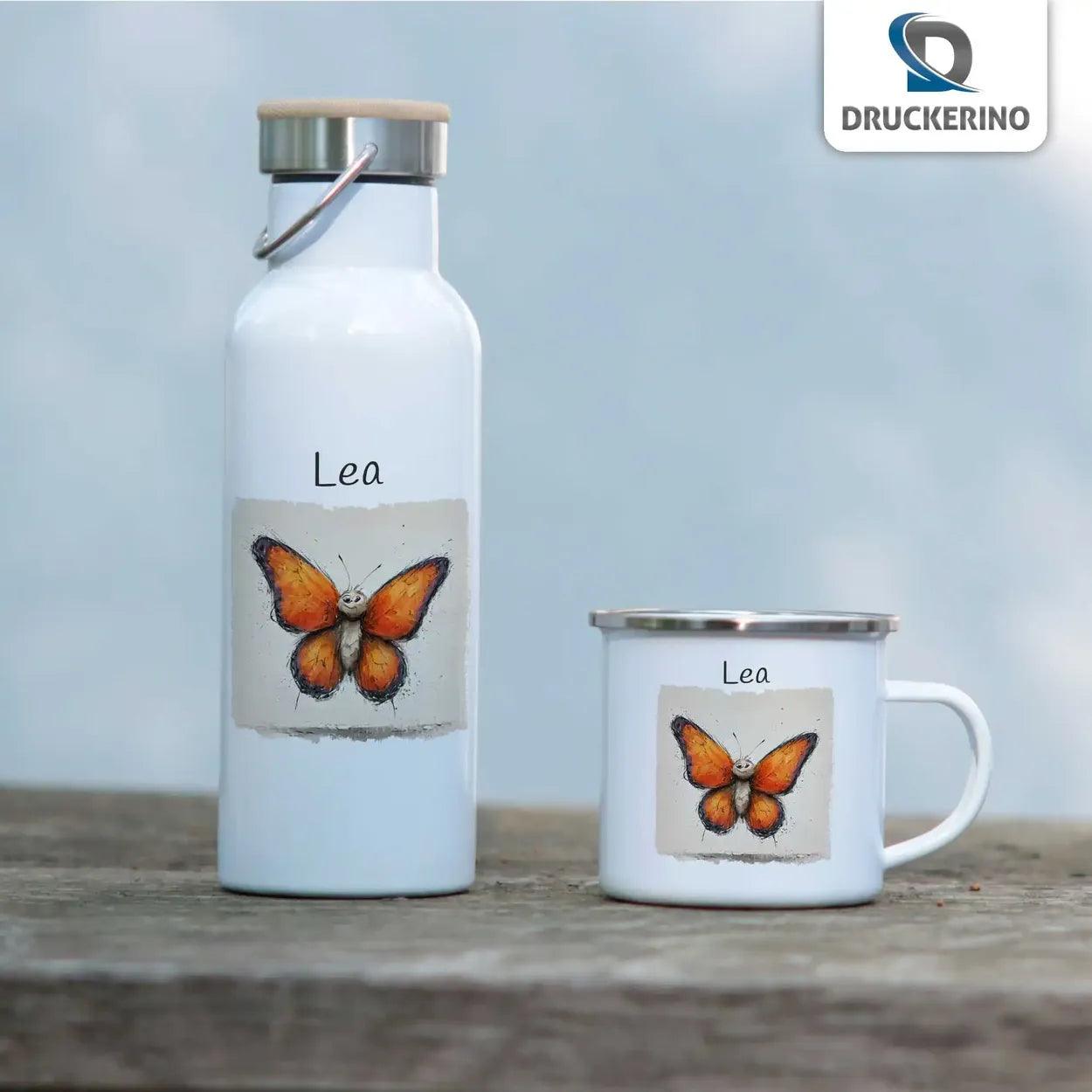 Emaille Tasse Zauberflügel - Druckerino