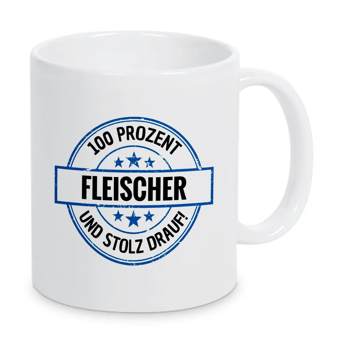 Fleischer 100 Prozent Tasse - Druckerino
