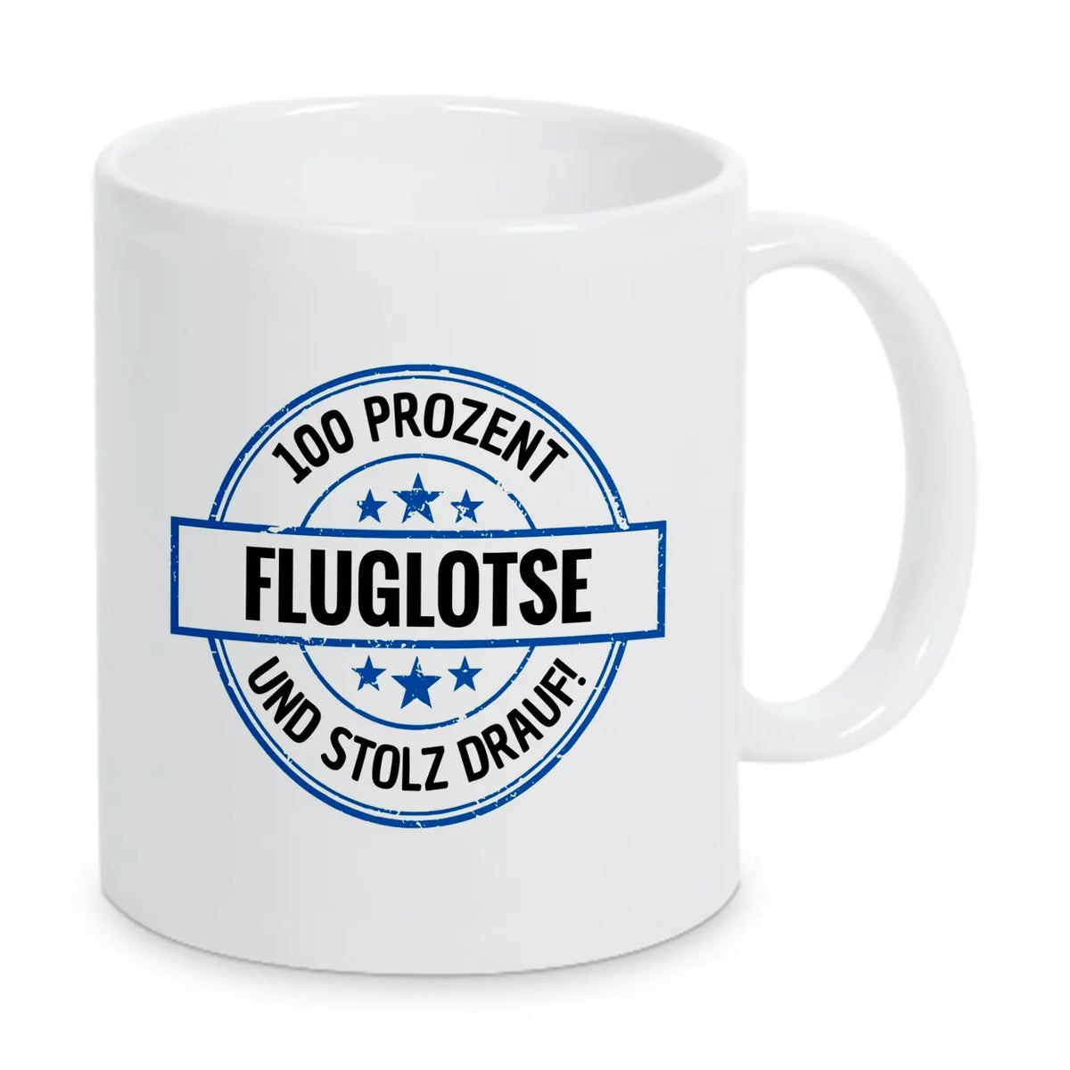Fluglotse 100 Prozent Tasse - Druckerino