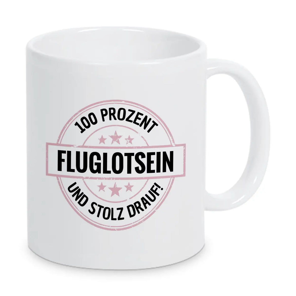 Fluglotsein 100 Prozent Tasse - Druckerino