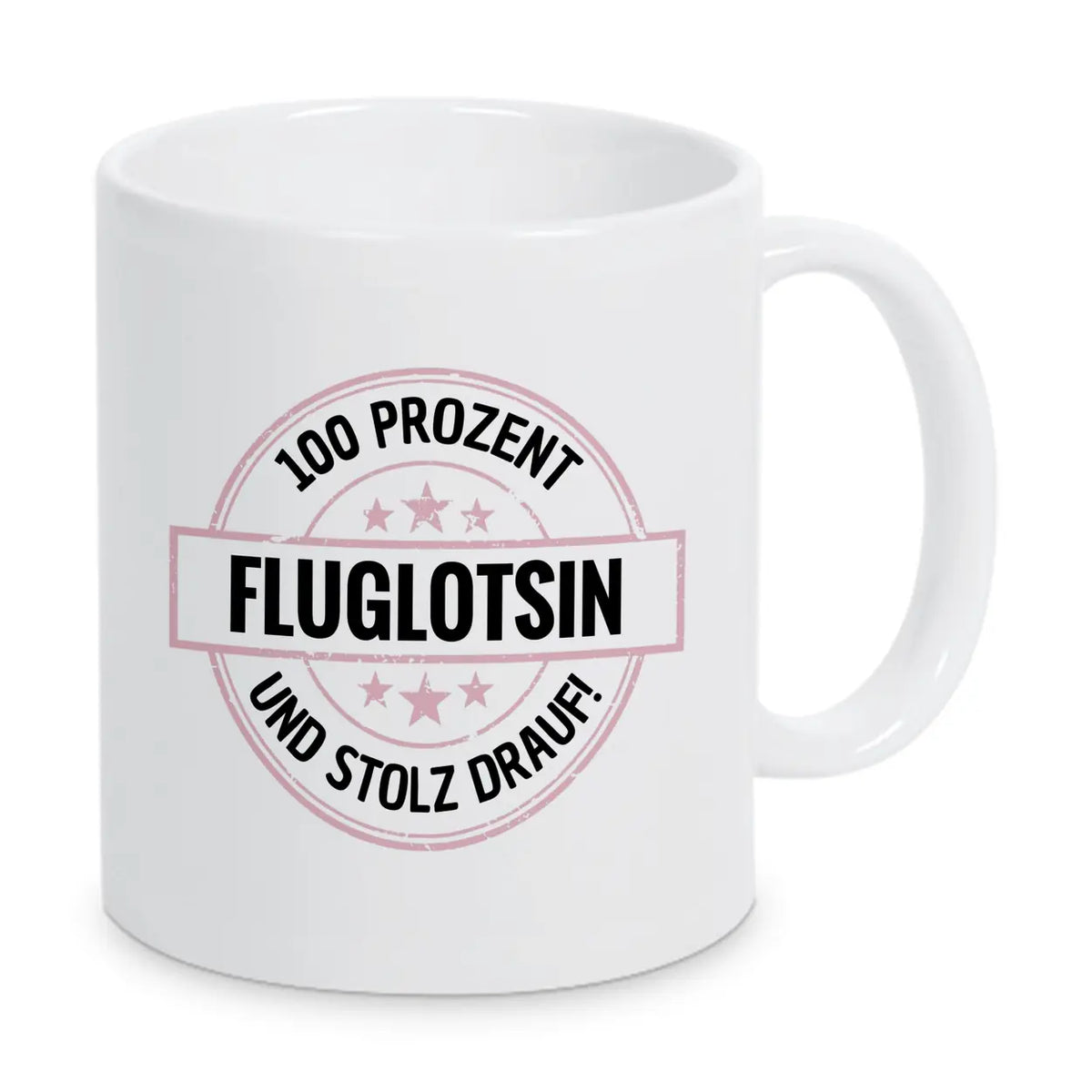 Fluglotsein 100 Prozent Tasse - Druckerino