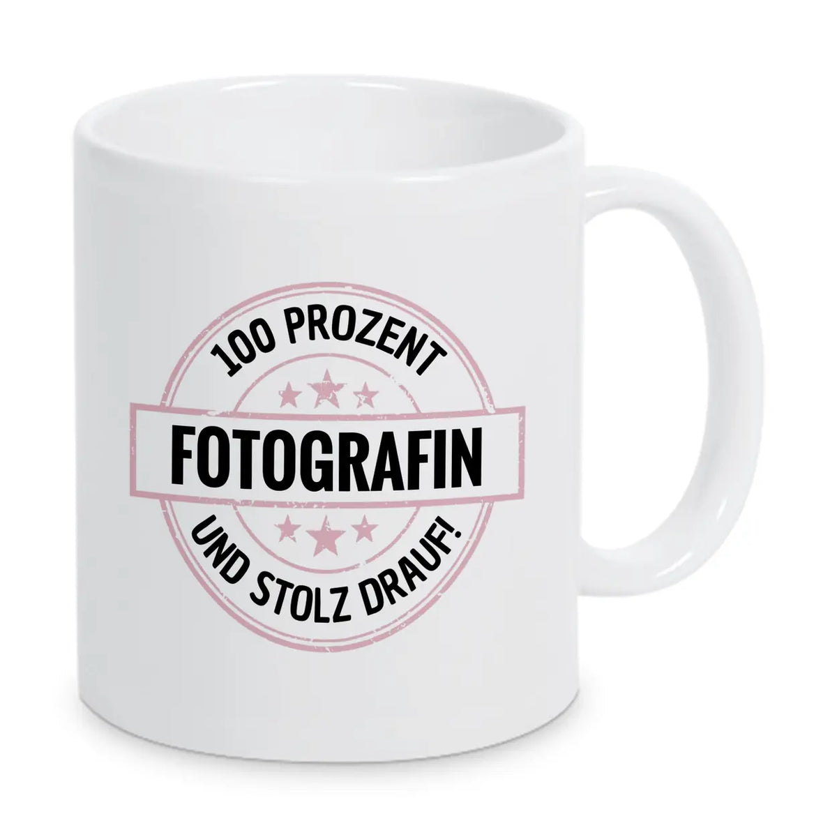 Fotografin 100 Prozent Tasse - Druckerino