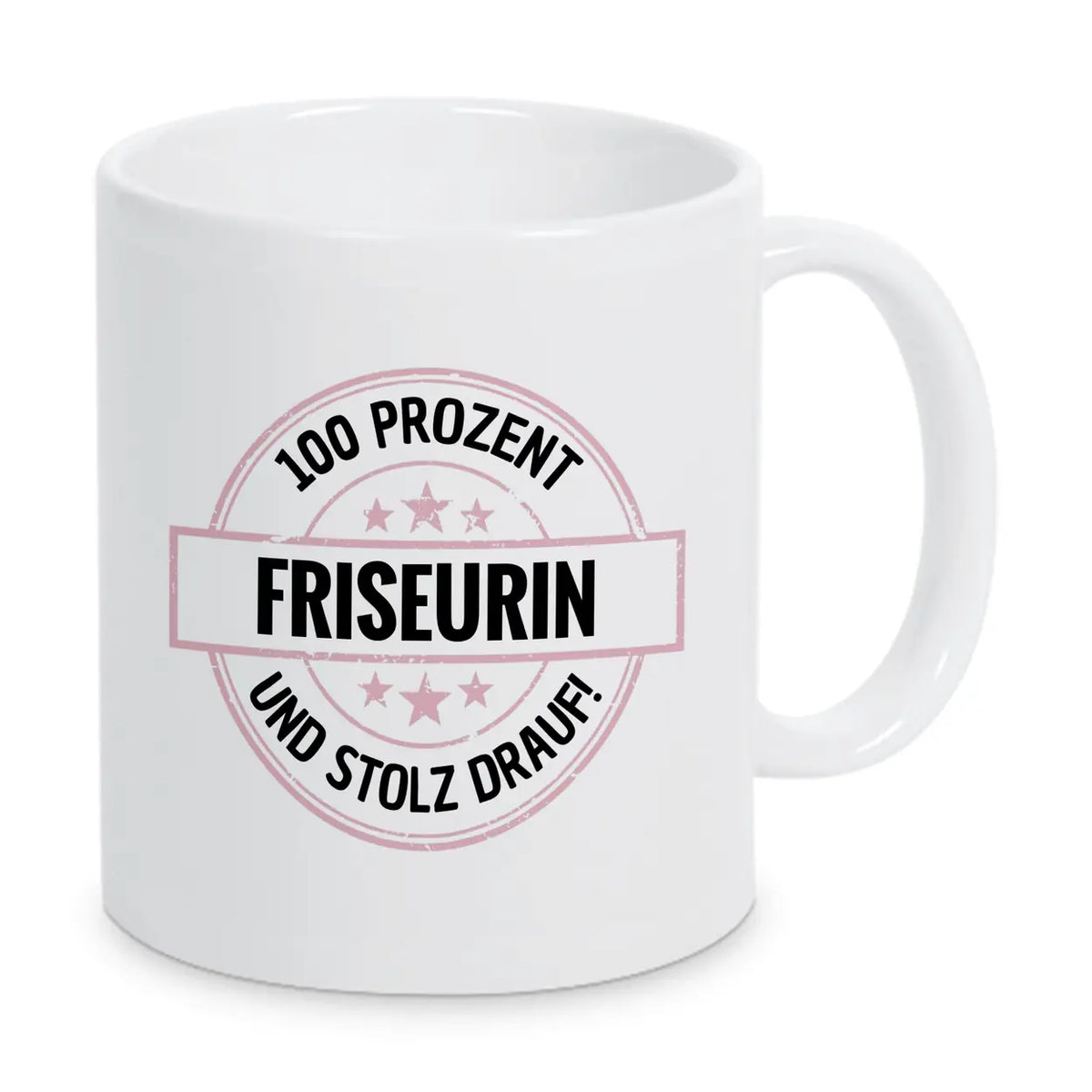 Friseurin 100 Prozent Tasse - Druckerino