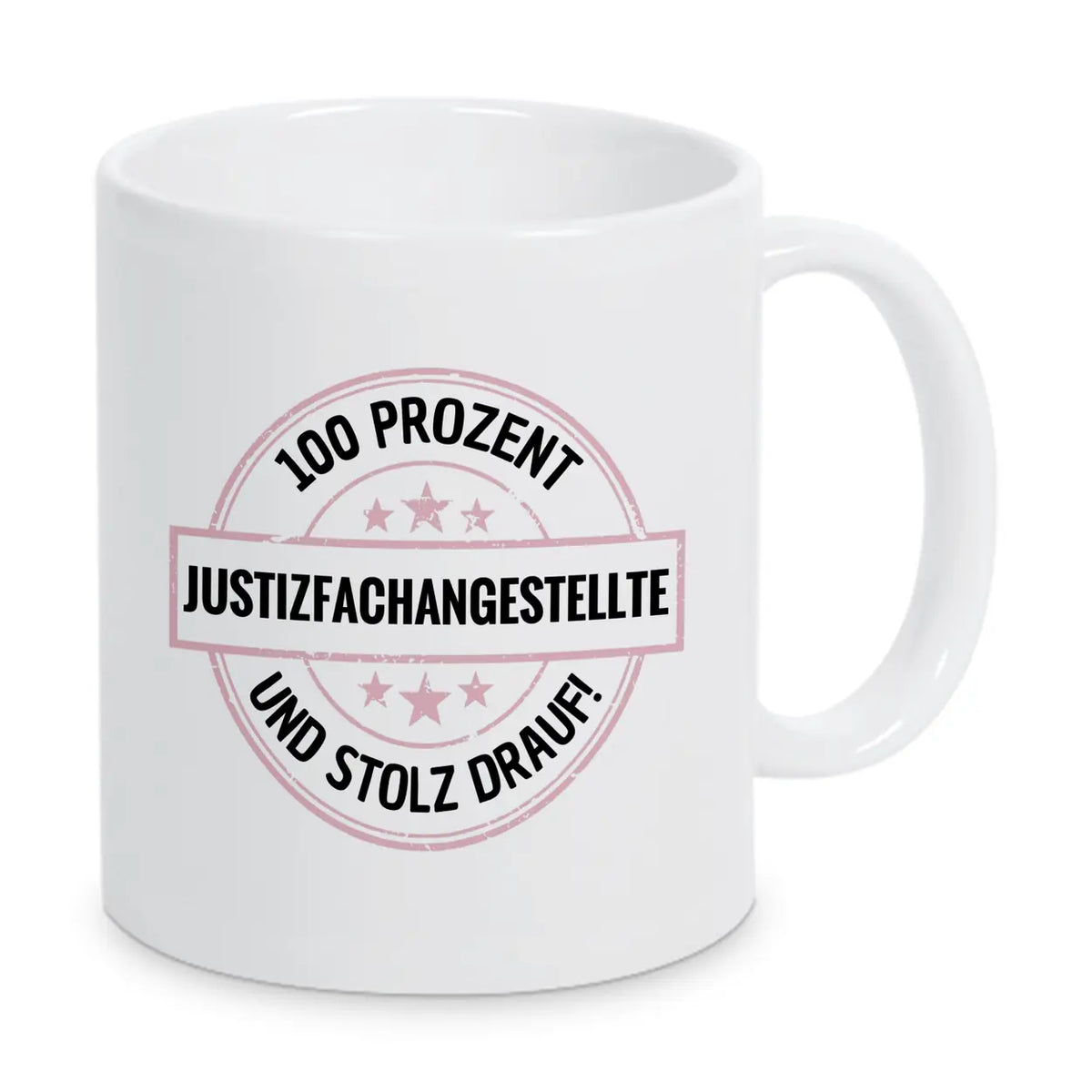 Justizfachangestellte 100 Prozent Tasse - Druckerino