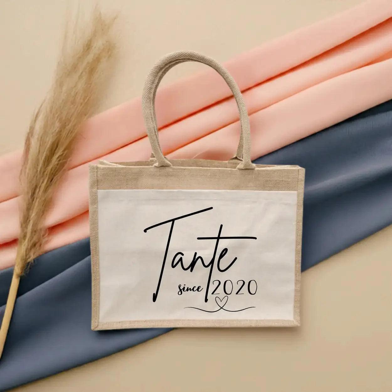 Jutetasche Tante Since - Druckerino
