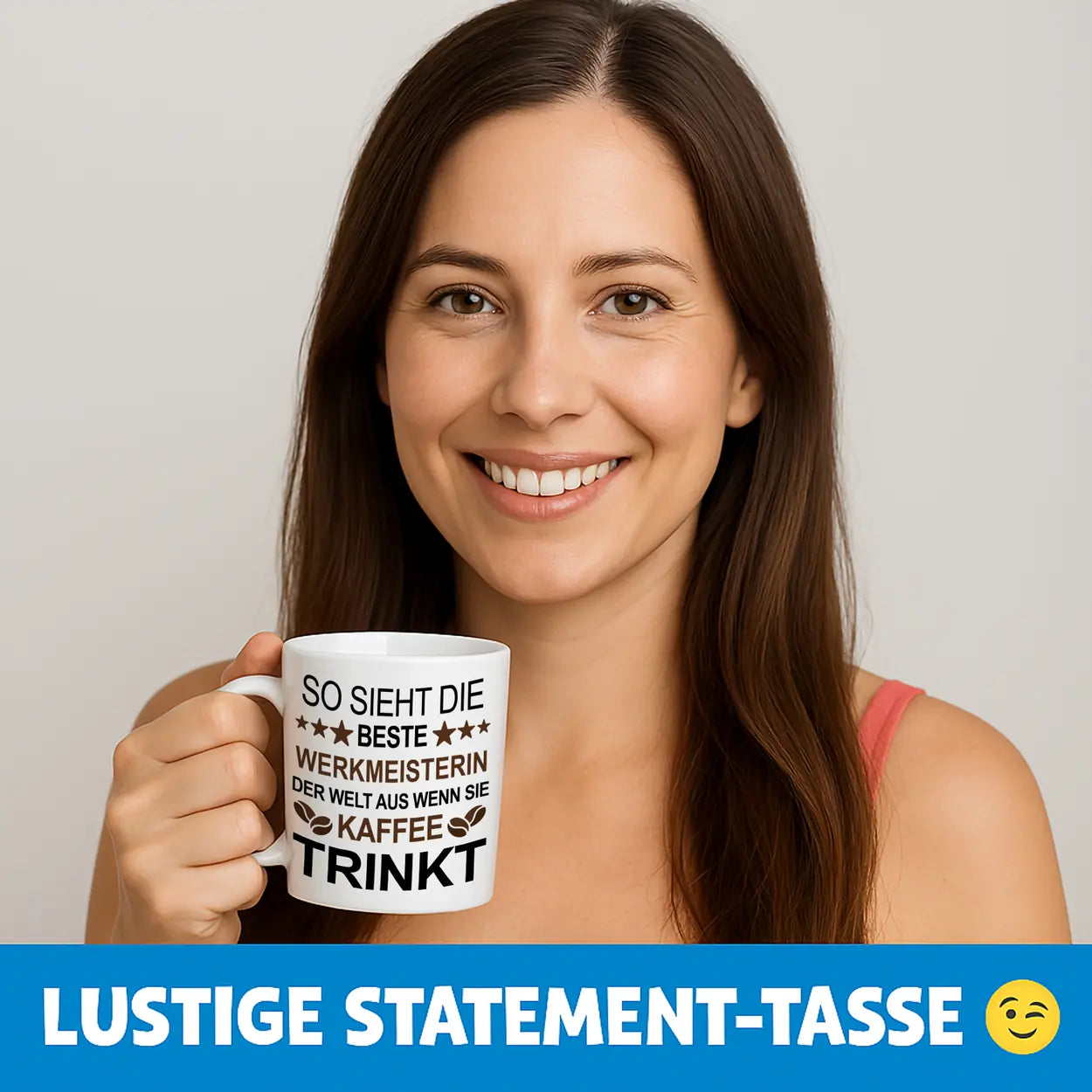 Kaffeetasse So sieht die beste Werkmeisterin der Welt aus. - Druckerino