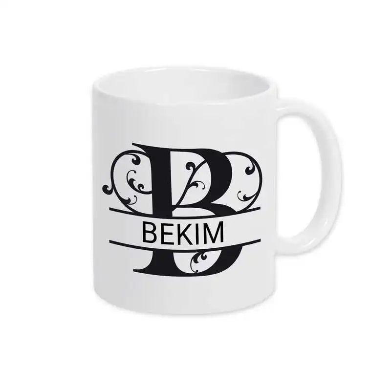 Keramik Tasse mit Namen | Motiv 1 | Bekim - Druckerino