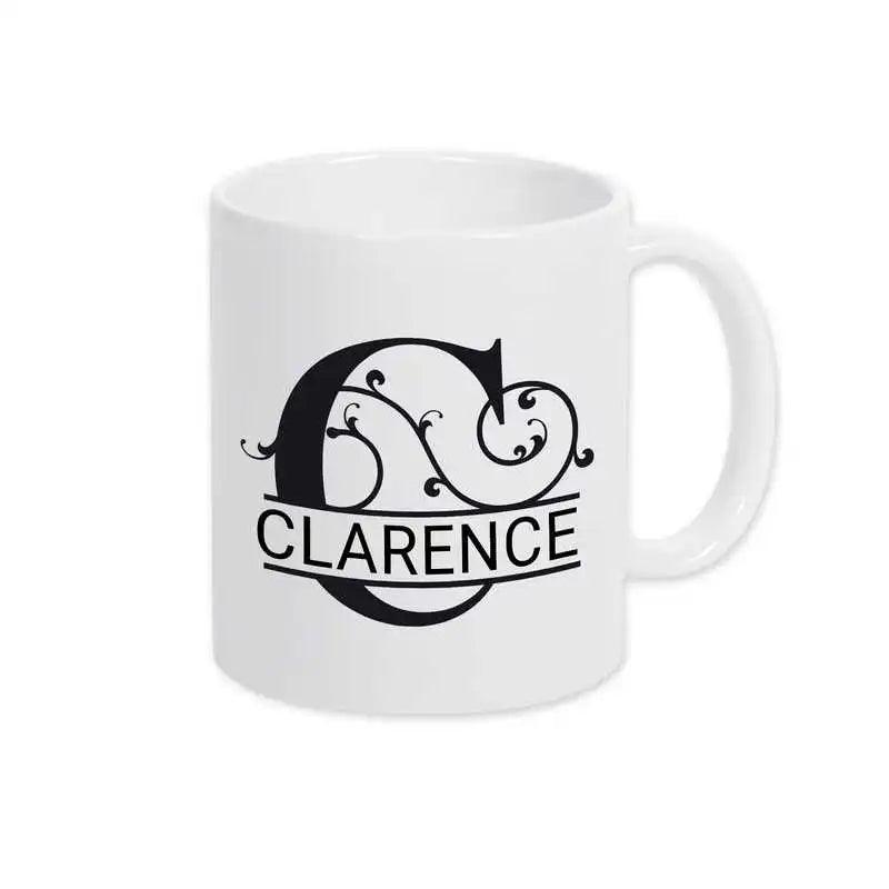 Keramik Tasse mit Namen | Motiv 1 | Clarence - Druckerino
