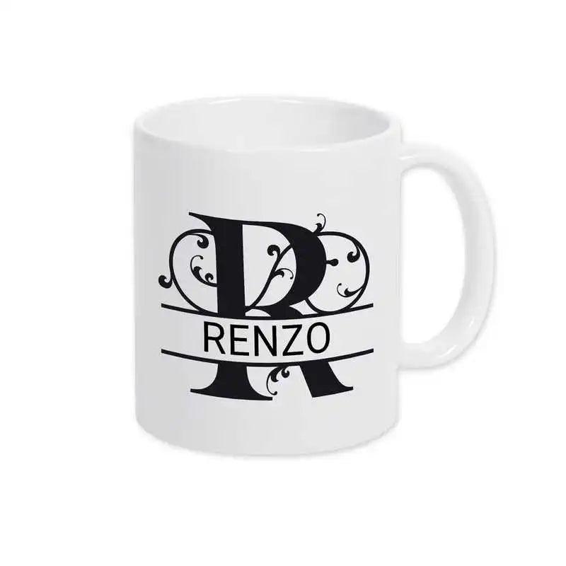 Keramik Tasse mit Namen | Motiv 1 | Renzo - Druckerino