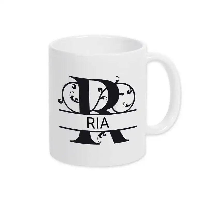 Keramik Tasse mit Namen | Motiv 1 | Ria - Druckerino