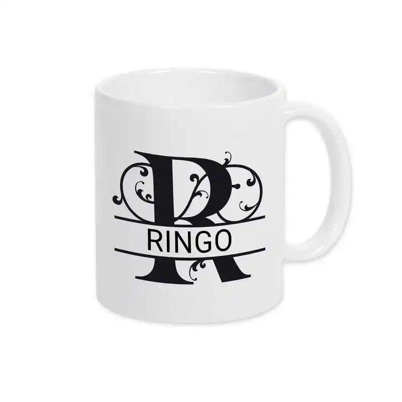 Keramik Tasse mit Namen | Motiv 1 | Ringo - Druckerino