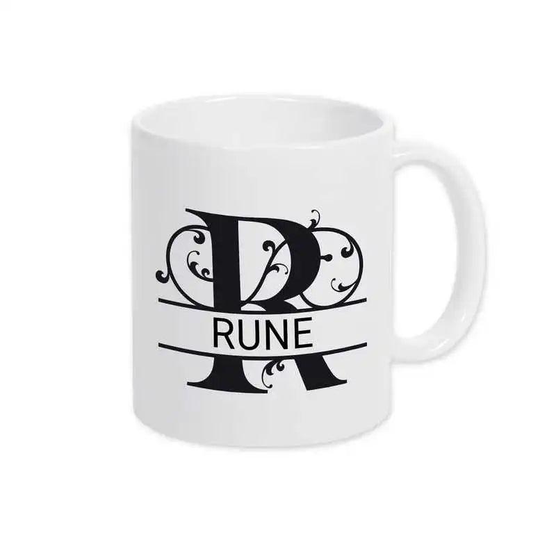Keramik Tasse mit Namen | Motiv 1 | Rune - Druckerino