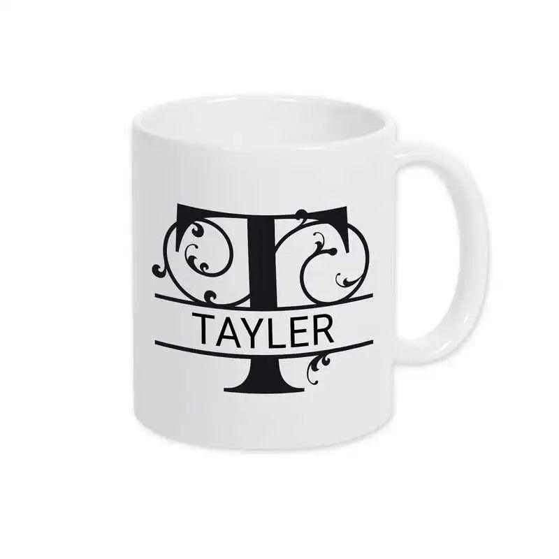 Keramik Tasse mit Namen | Motiv 1 | Tayler - Druckerino