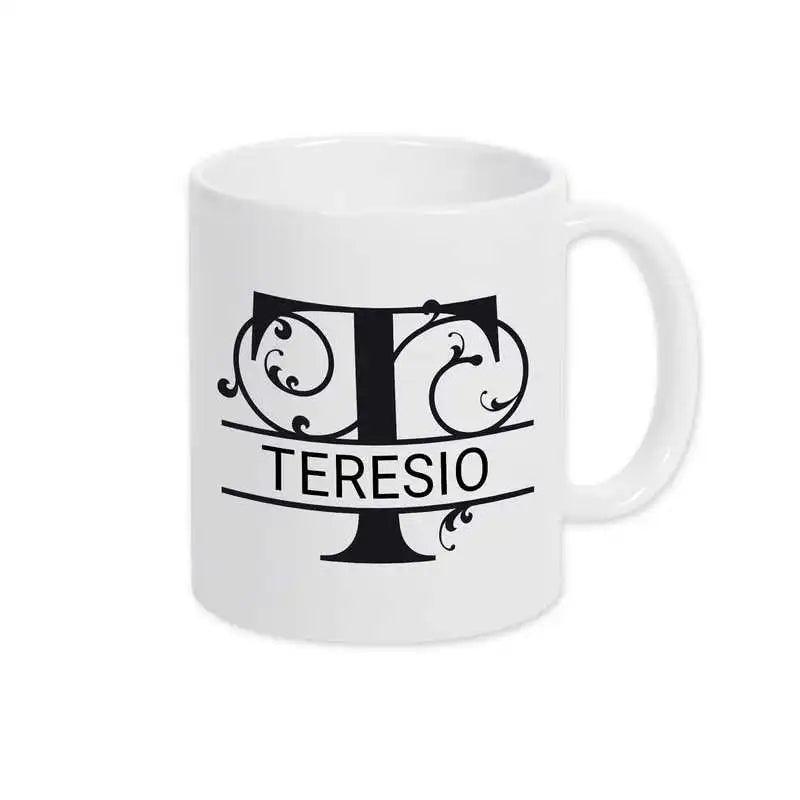 Keramik Tasse mit Namen | Motiv 1 | Teresio - Druckerino