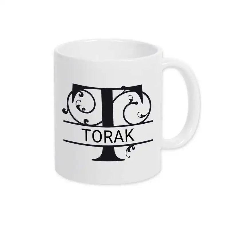Keramik Tasse mit Namen | Motiv 1 | Torak - Druckerino