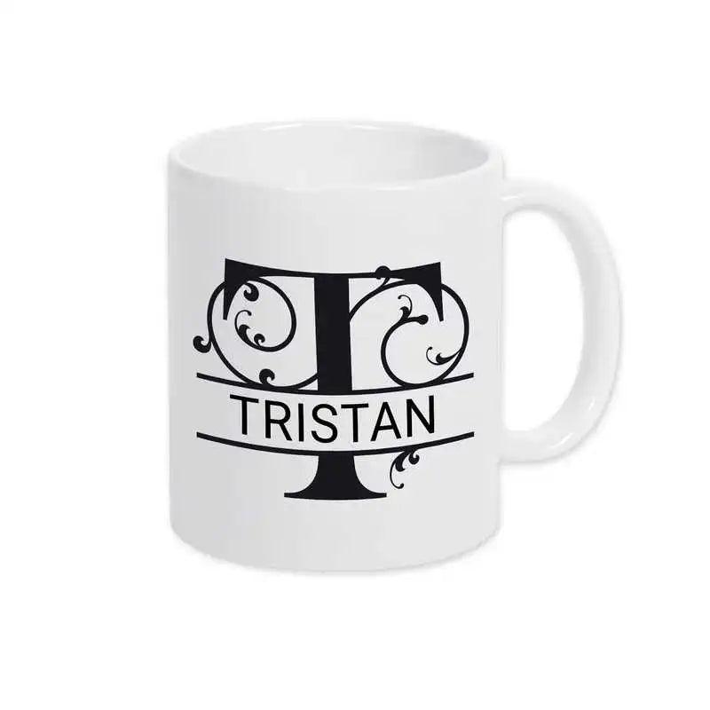 Keramik Tasse mit Namen | Motiv 1 | Tristan - Druckerino